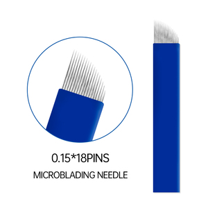 Lames de microblading nano de 0,15 mm, aiguilles jetables pour maquillage permanent manuel, tatouage des sourcils pour PMU - Product Image 5