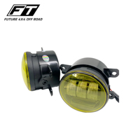 Phare antibrouillard LED OEM en gros avec puce CREE 32W 9-30V 3000K Jaune Doré pour remplacement Ford Bronco Version Urbaine