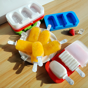 Cấp Thực Phẩm Phim Hoạt Hình Silicone <span class=keywords><strong>Ice</strong></span> <span class=keywords><strong>Cream</strong></span> Khuôn Tự Chế Đa Hình Dạng Popsicles <span class=keywords><strong>Maker</strong></span> <span class=keywords><strong>Ice</strong></span> <span class=keywords><strong>Cream</strong></span> Công Cụ Với Bìa Và Gậy - Product Image 6