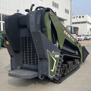 Derette V1000 Mini Skid Steer caricatori Diesel Stand on Track Loader con attacchi Skidsteer - Product Image 4