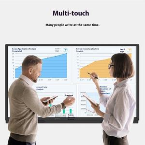 Multimedia teaching and training conference tablet all-in-one office touch smart electronic whiteboard blackboard <b>interactive</b> - Product Image 3