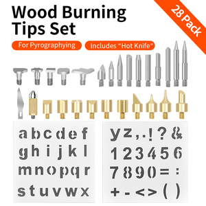 Kit d'outils de <span class=keywords><strong>pyrogravure</strong></span> et de soudage <span class=keywords><strong>sur</strong></span> <span class=keywords><strong>bois</strong></span> 37 pièces/ensemble, stylo à brûler le <span class=keywords><strong>bois</strong></span> 60W, fer à souder avec embouts de <span class=keywords><strong>pyrogravure</strong></span> et embouts de soudage - Product Image 5