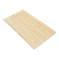 Brochettes de bambou jetables écologiques et biodégradables à pointe ronde pour fruits et grillades, outil de cuisson en bambou pour viande