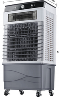 Bouton mécanique interrupteur industriel 45L ventilateur de refroidissement par eau ventilateur de climatisation refroidisseur d'air