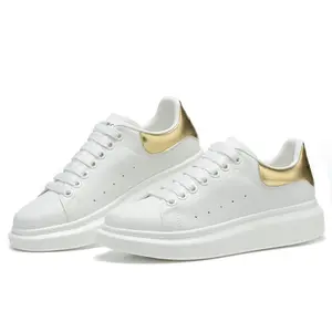 Famous Spring and Summer Maikun Little White Shoes for Men Thick Sole Versatile Men's Elevated Breathable Sports and Casual Boar
