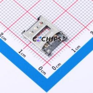 ZX-NSIM-481.35J-F <b>SIM</b> <b>Card</b> Connector SMD Connector Flip Cover Type Nano <b>SIM</b> <b>Card</b> <b>Card</b> <b>Holder</b> 1.35mm - Product Image 1