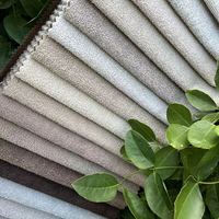 Tissu jacquard tricoté en cuir suédé scuba teint et brossé pour housses de canapé, sièges de voiture et vêtements – Polaire suédée portable