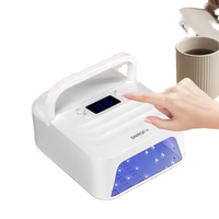 Lampe UV LED professionnelle pour séchage des ongles, machine de manucure pour nail art avec 4 minuteurs et écran numérique, dernier modèle Q10