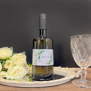 Di alta qualità di lusso verde oliva 750ml bottiglia di vetro liquori per bevande vino whisky <span class=keywords><strong>Gin</strong></span> con sughero - Product Image 6