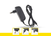 Adaptateur secteur mural 12W/24W 12V 1A/2A DC 5.5*2.1mm Prise US/EU/UK/AU pour bande LED, CCTV, routeur Certifié CE FCC RoHS OEM disponible