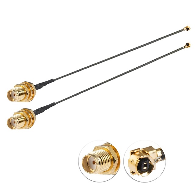 Coaxial U.FL IOT Cable  MHF SMA Female WIFI Antenna RF RG1.13 Pigtail Extension Cable