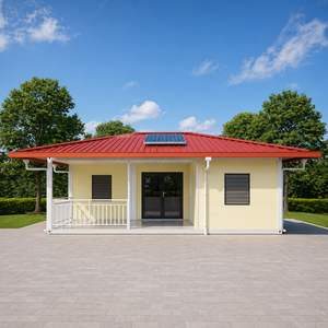 Maison modulaire conteneurisée à toit à quatre pignons détachable, maisons de vacances, taille personnalisée, <span class=keywords><strong>logement</strong></span> abordable avec chambre et salle de bain - Product Image 5