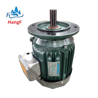Aérateur à roue à aubes flottante en acier inoxydable Hangfeng DJ081 2 HP 1,5 KW 380 V à 9 cannelures pour bassin à poissons/crevettes haute productivité