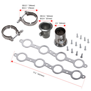 ชุดท่อร่วมไอเสียสแตนเลสสำหรับ LS6 Chevrolet C10 LS1 LS2 LS3 LS9 Cr1846 - Product Image 4