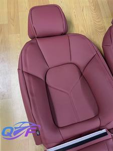 Housses de siège de voiture en cuir nappa véritable haut de gamme personnalisées pour <span class=keywords><strong>Porsche</strong></span> <span class=keywords><strong>Macan</strong></span> - Product Image 2