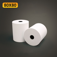 Rouleaux de papier thermique pour tickets de caisse 80x80mm, prix usine, pour imprimantes de tickets de caisse POS
