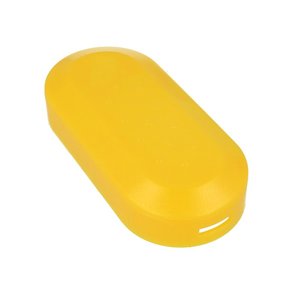 Guscio di copertura in plastica gialla per tasti telecomando senza lamiere Fiat Grande Punto Evo Panda Bravo Stilo 500L Lancia Y - Product Image 2