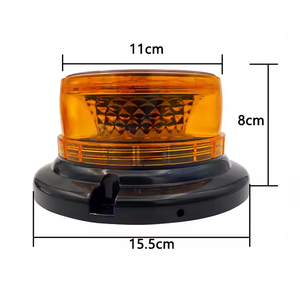 Feux de signalisation à LED solaires, clignotants, couleur ambre, <span class=keywords><strong>balise</strong></span> de sécurité routière à LED solaires - Product Image 2