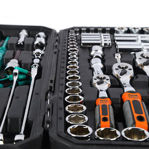 Kit de réparation de moteur automobile 135 pièces, outils de démontage de voiture, outils combinés, porte-embouts à cliquet, clé à molette, tournevis, supports d'exportation - Product Image 4