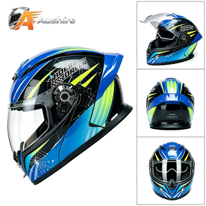 Casque de moto tout-terrain DOT, casque de moto intégral rabattable, léger, aérodynamique, en ABS, pour la route et le tourisme - Product Image 5