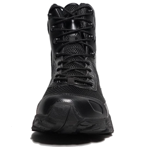 Botas Tácticas Negras Personalizadas TSB78, Botas Largas Transpirables Personalizadas, Corte Alto, Corte Medio - Product Image 4