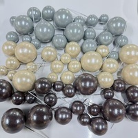 Vente en gros 20 pièces/sac de boules de gâteau fausse boule de noël saint valentin décorations de gâteau fournitures de décoration de gâteau boules brillantes