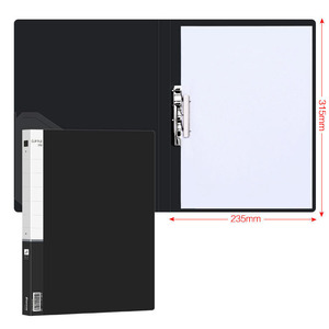 Carpeta de archivos expansible de material PP de gran capacidad con agujeros perforados de tapa dura para productos de archivo de almacenamiento de oficina - Product Image 2