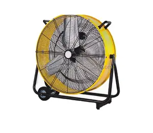 24 "28" 30 "36" pollici ventilatore a tamburo da pavimento industriale portatile per magazzini pesanti