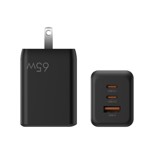 Tender PD 65W ชาร์จเร็ว GAN <span class=keywords><strong>TECH</strong></span> 65W ที่ชาร์จเร็ว65W พร้อม1A 2 C หลายพอร์ตปลั๊ก US สำหรับสมาร์ทโฟน - Product Image 4