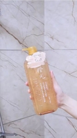 Gel douche et corps 2 en 1 JIHODA 750 ml, lissant, hydratant, antibactérien, blanchissant, parfum de pétales de fleurs