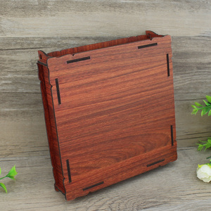 High Quality Luxury Wooden Box Laser Cut Indian <strong>Wedding</strong> Invitations Birthday Invitation <strong>Cards</strong> Gift <strong>Boxes</strong> - Product Image 4