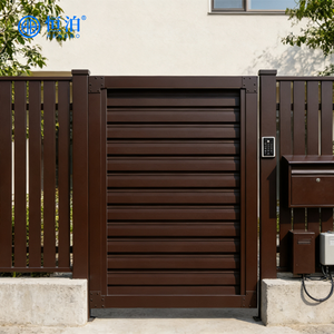 Portail de marche en aluminium de haute qualité au design moderne pour les résidences privées, jardin latéral, passage piétonnier - Product Image 1