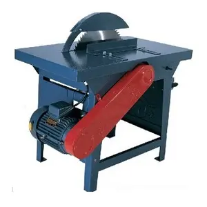 Máquina cortadora de Banco de sierra circular para carpintería de 3kw con espesor de corte de 130mm