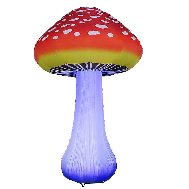 Whole sale festival giant cheap price led inflatable decoration inflatable mushrooms with led lighting for party event