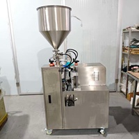 Machine de remplissage et de scellage de tubes semi-automatique à ultrasons pour crème cosmétique, dentifrice, pommade, tube en plastique souple