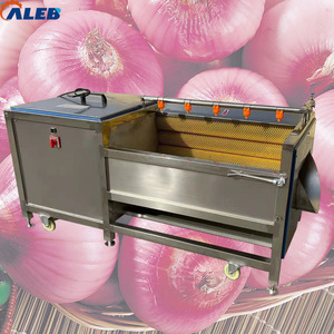 Máquina Peladora y Lavadora <span class=keywords><strong>de</strong></span> Raíces y Tubérculos <span class=keywords><strong>de</strong></span> Alta Capacidad 500kg/H con Rodillos <span class=keywords><strong>de</strong></span> Cepillado, <span class=keywords><strong>de</strong></span> Acero Inoxidable para Patatas y Yuca - Product Image 1