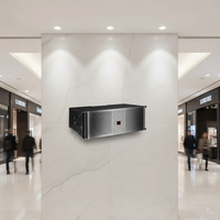 Système audio professionnel de scène, enceinte passive à double haut-parleur de 8 pouces en néodyme, 400W, alliage de titane, haute puissance