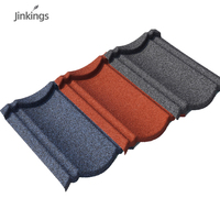 Tuiles de toiture métalliques revêtues de pierre style Bond, prix usine, tôles de toiture en acier revêtues de sable coloré pour le marché africain