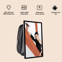 Reproductor de Publicidad Digital para Mochila Móvil con Pantalla Táctil LCD Impermeable IP65 de 18.5/21.5/27 Pulgadas para Uso en el Metro