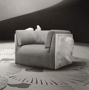 Set divano con struttura in legno massello di fascia alta <span class=keywords><strong>e</strong></span> Design italiano moderno in tessuto Nubuck poltrona di lusso per soggiorno divano mobili - Product Image 3