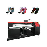 Imprimante industrielle DTG compacte 2026 nouvelle génération automatique 360 degrés sans couture numérique multicolore pour chaussettes, à encre à base d'eau