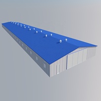 Almacén prefabricado de estructura de acero Construcción de edificios de metal Almacén modular prefabricado de construcción fácil