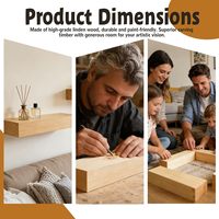 Ensemble de blocs à sculpter en bois de tilleul HJG, bois de balsa non fini, grand rectangle, design moderne, artisanat DIY, œuvres d'art, Noël