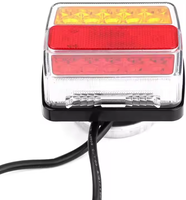 Haute qualité 12v étanche magnétique feu arrière LED camion remorque feu arrière marqueur lumière pour remorque