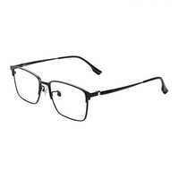 Monture de lunettes rétro en titane à prix d'usine, montures optiques en stock, lunettes de lecture pour femmes