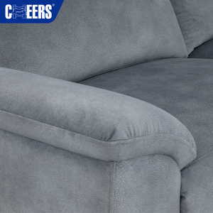 Canapé sectionnel électrique inclinable en tissu au design moderne MANWAH CHEERS avec port USB pour salons d'appartements et de villas - Product Image 4