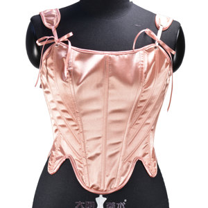 Female Fashion Top <b>Corset</b> Tops for <b>Women</b> Renaissance Overbust Bustier Bodice Solid Color Satin <b>Corset</b> - Product Image 1
