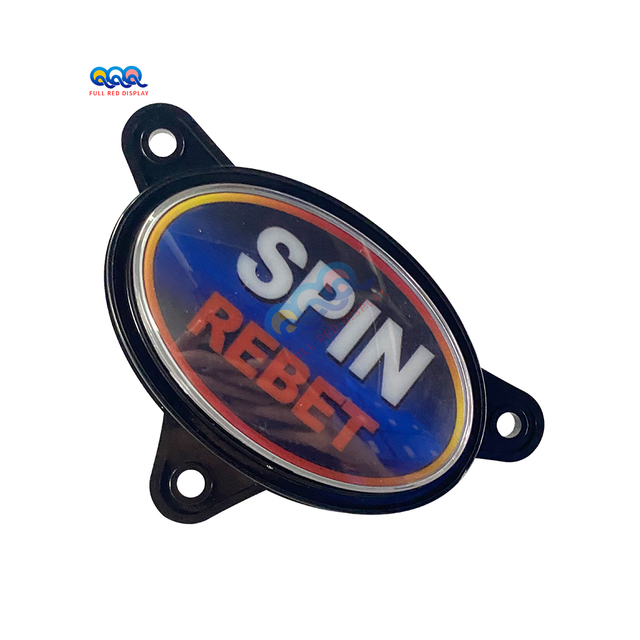 Hot Sell Play Arcade Gaming Spin Button Spin Rebet Oval Buttons for Video Skilled Game Machines