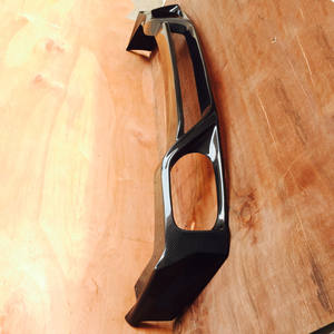 Para Nissan R35 GTR Zele estilo fibra de carbono parachoques trasero labio - Product Image 2