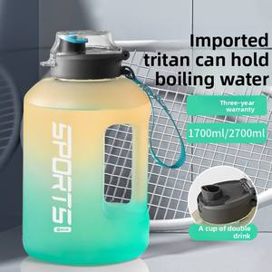 Bouteille <span class=keywords><strong>d</strong></span>'<span class=keywords><strong>eau</strong></span> grande capacité pour hommes et femmes, idéale pour le sport, la remise en forme, la consommation directe, l'extérieur, l'été - Product Image 1